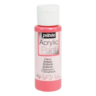 ACRYLIC  PAINT 59ML GLOSS- CORAL PINK