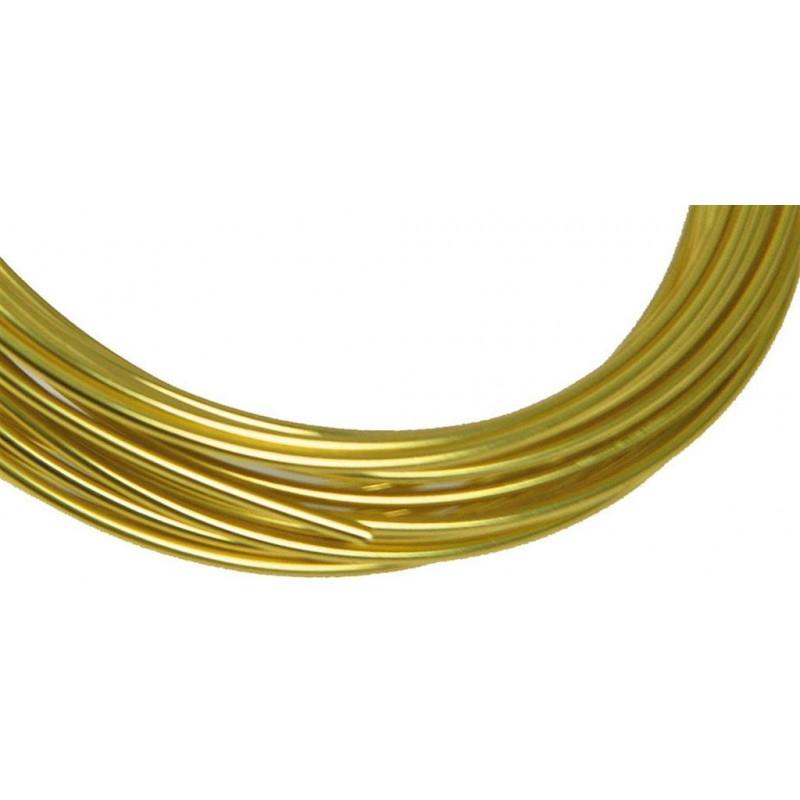 aluminium wire O 1mm SB5m gold