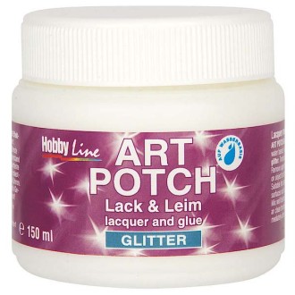 ART POTCH Lack & Leim - Glitter