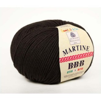BBB Martine – tamno braon 100% merino vuna
