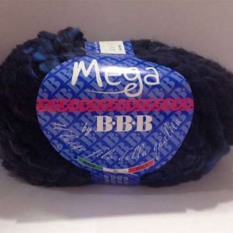 BBB Mega – Teget 53% vuna, 47% akrilik