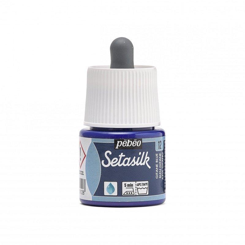 Boja za svilu Setasilk - Plava (12 - gitane blue)