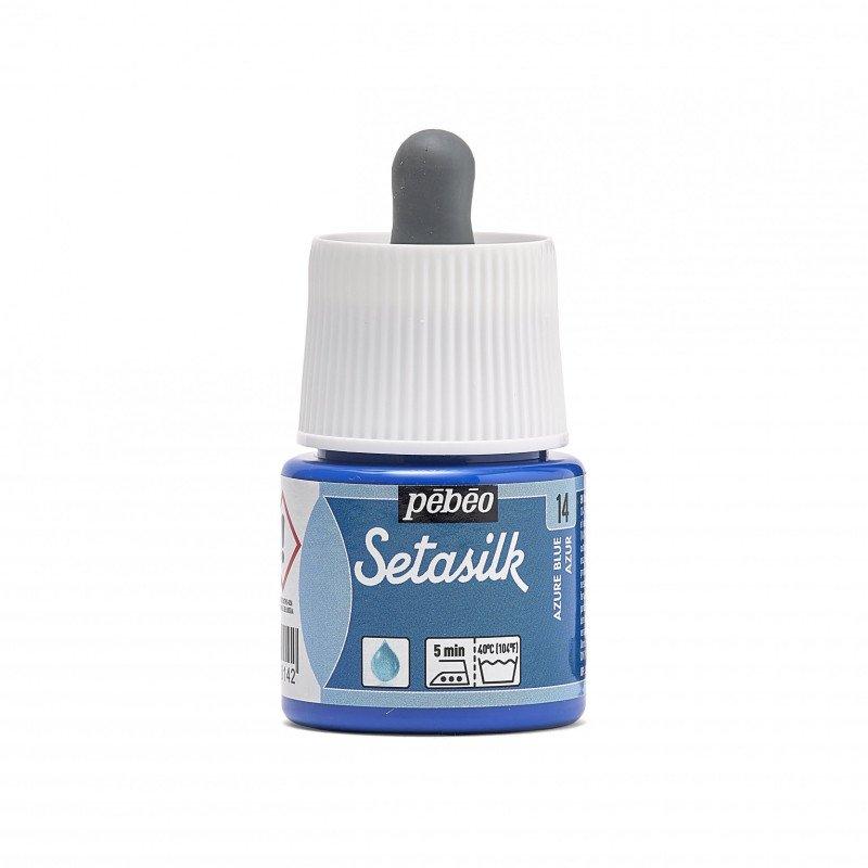 Boja za svilu Setasilk - Plava (14 - azure blue)