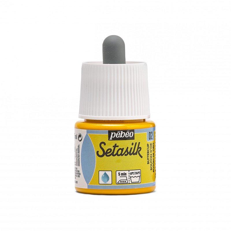 Boja za svilu Setasilk - žuta (02 - buttercup)