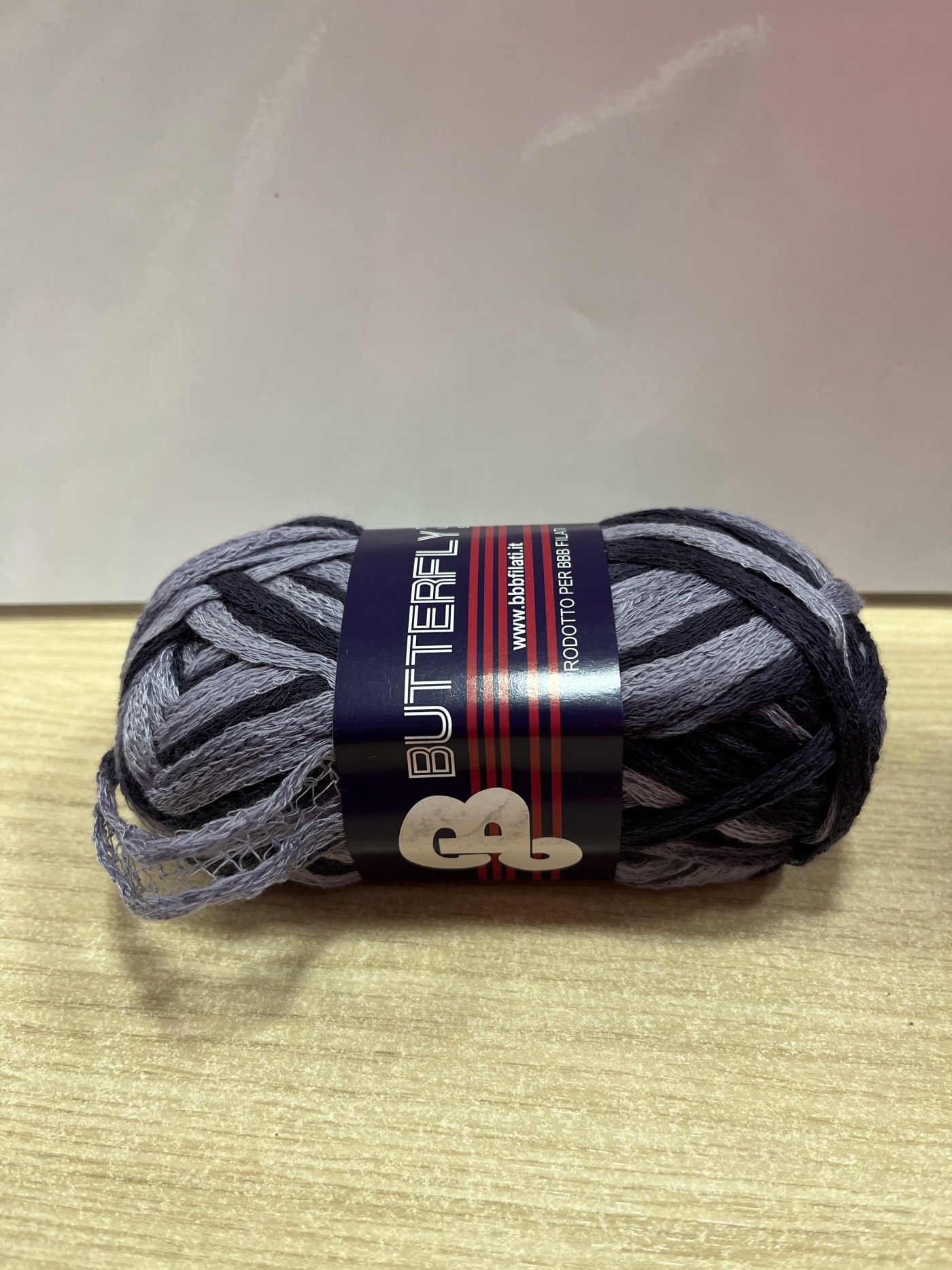 Butterfly Stampato trakasta vunica - ljubičasta (br. 3)