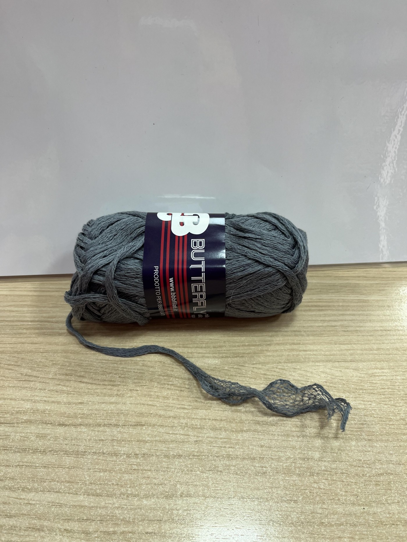 BUTTERFLY STAMPATO trakasta vunica - siva (br. 8)