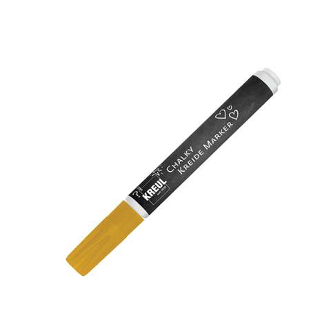 Chalky marker-golden glow