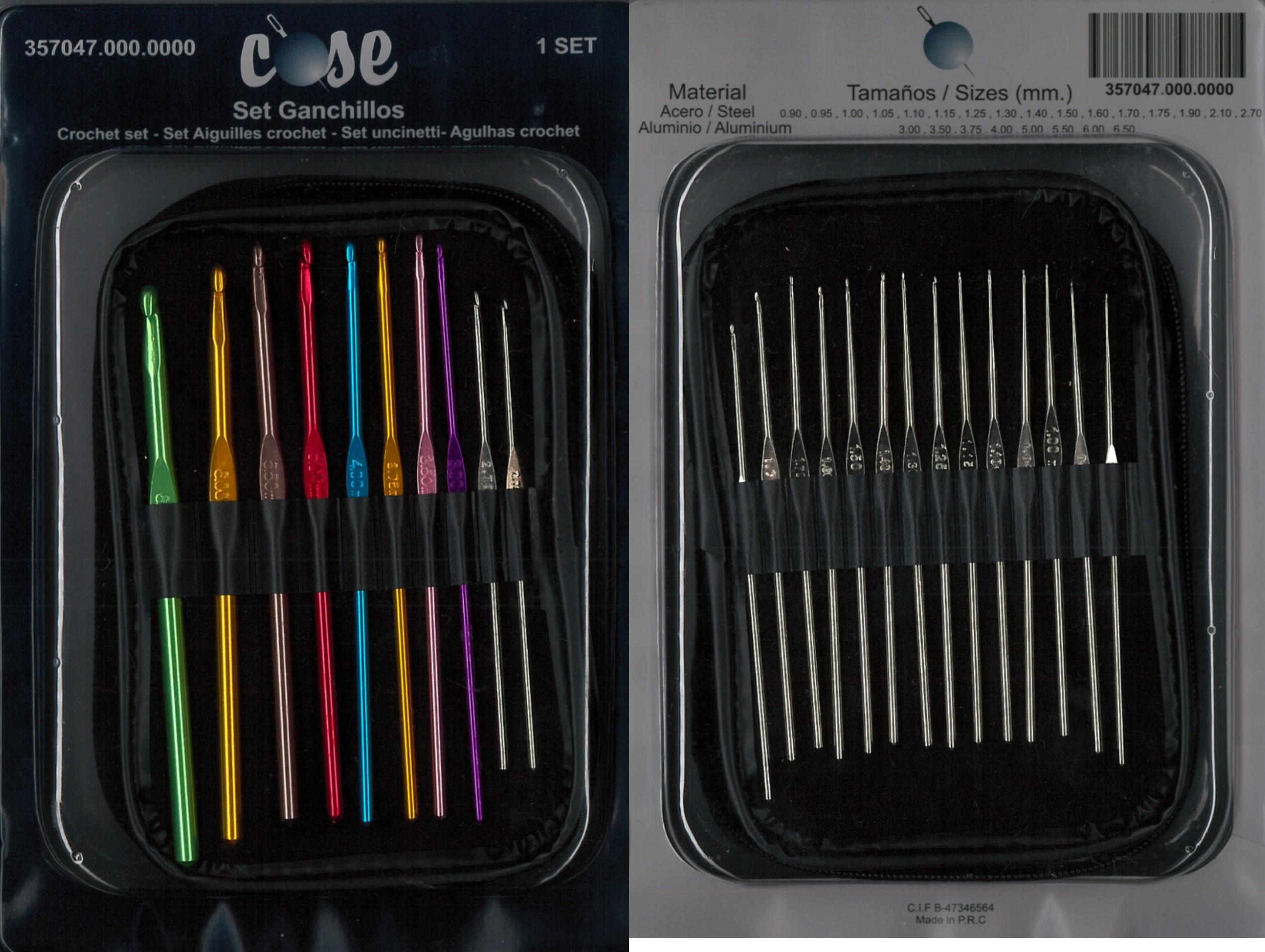 Crochet needles set
