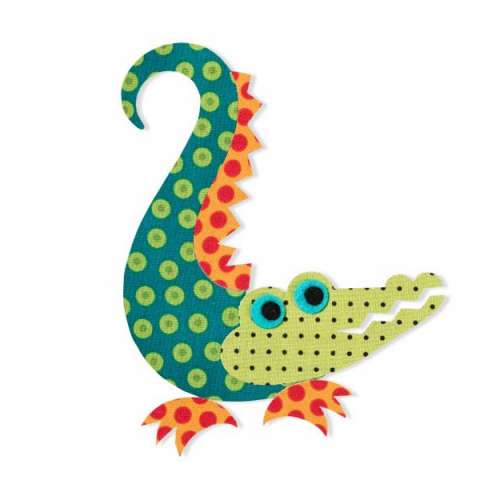 Dečija aplikacija - Jigsaw puzzle Crocodile