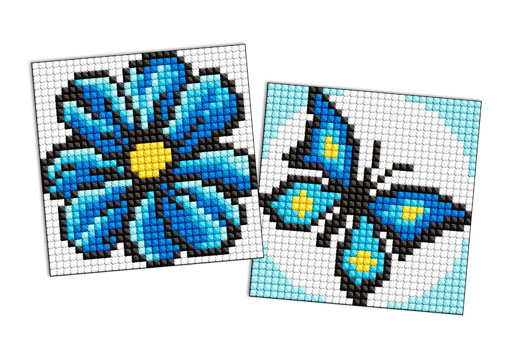 Diamond Magnets  2kom   9x9cm 