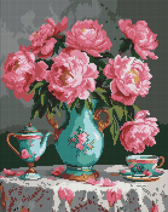 Diamond Mosaic Buket  40x50cm