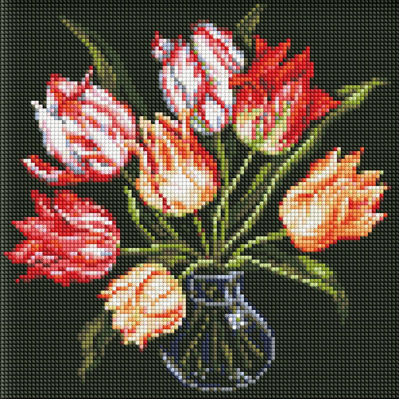 Diamond Mosaic Lale 30x30cm