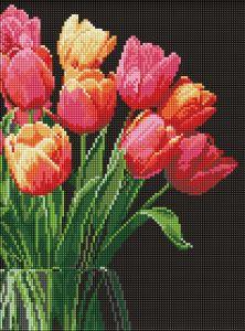 Diamond Mosaic  Lale 30x40cm
