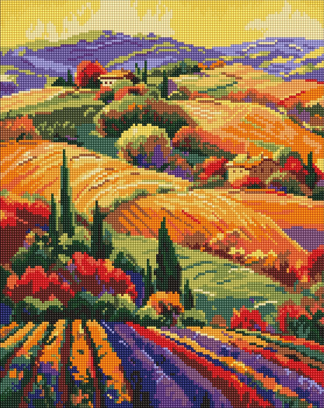 Diamond Mosaic Živopisan pejzaž 40x50cm