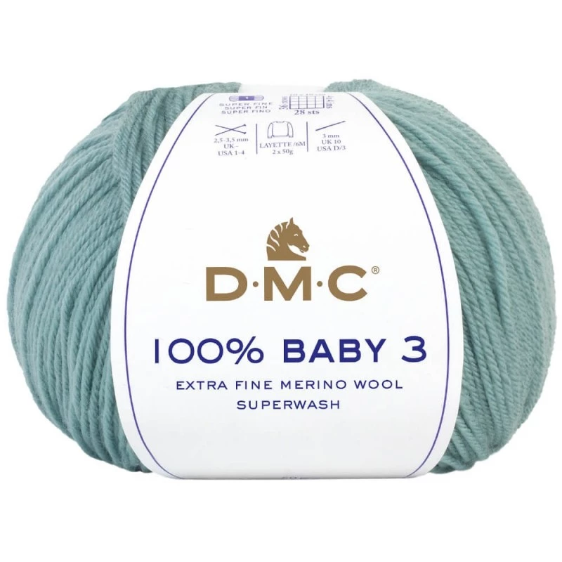 DMC 100% BABY 3 10 PEL 50G              