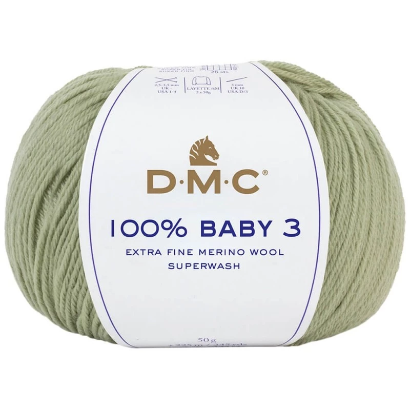DMC 100% BABY 3 10 PEL 50G              