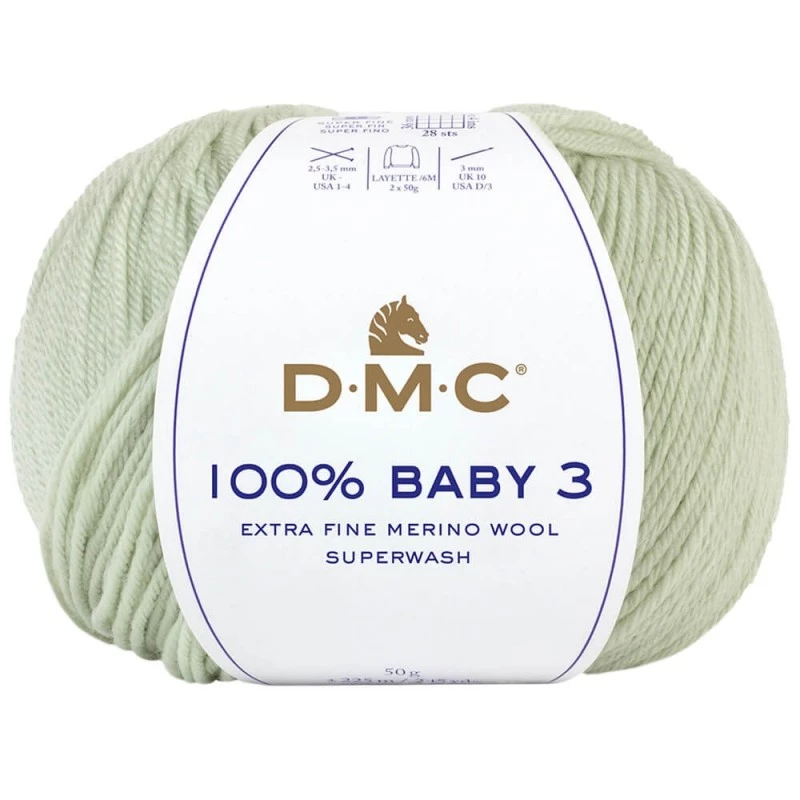 DMC 100% BABY 3 10 PEL 50G              
