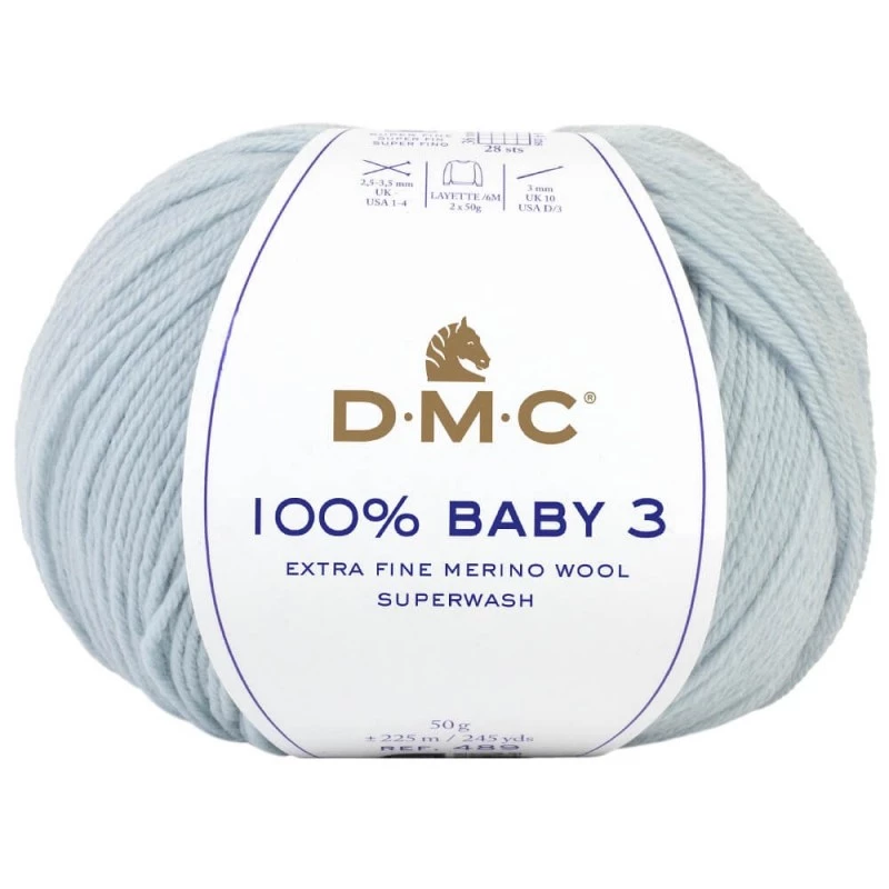 DMC 100% BABY 3 10 PEL 50G              