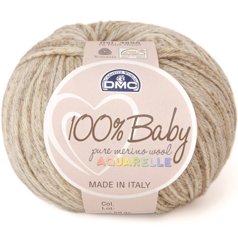 DMC 100% BABY 3 AQUARELLE 10 PEL 50G    