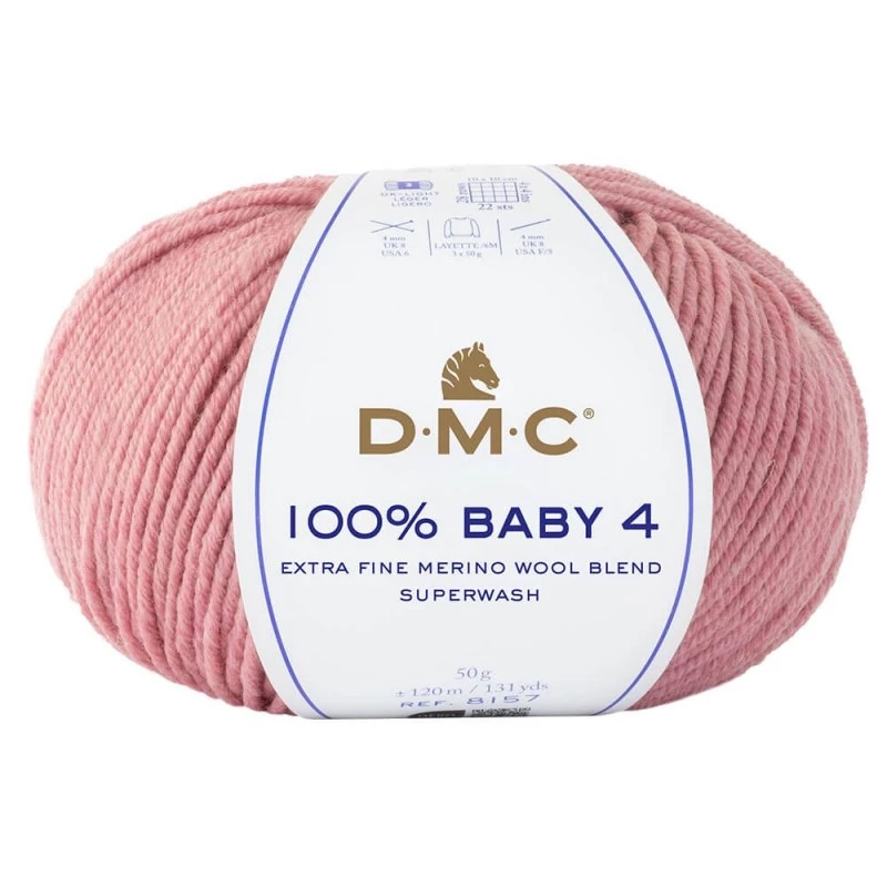 DMC 100% BABY 4 10 PEL 50G              