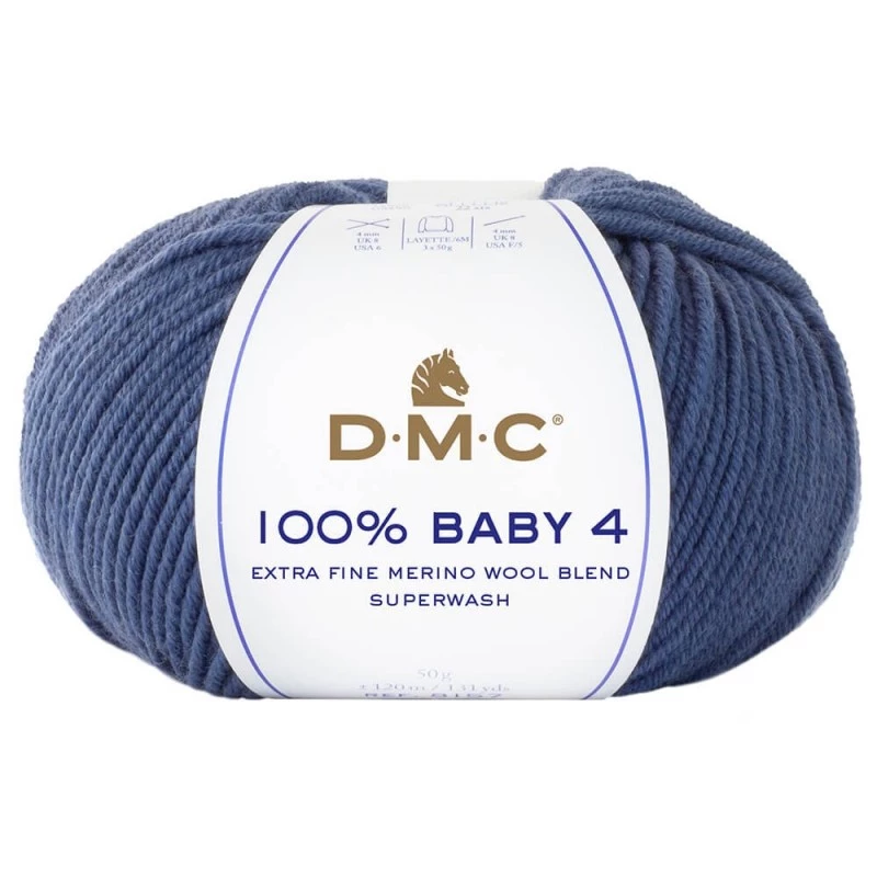 DMC 100% BABY 4 10 PEL 50G              