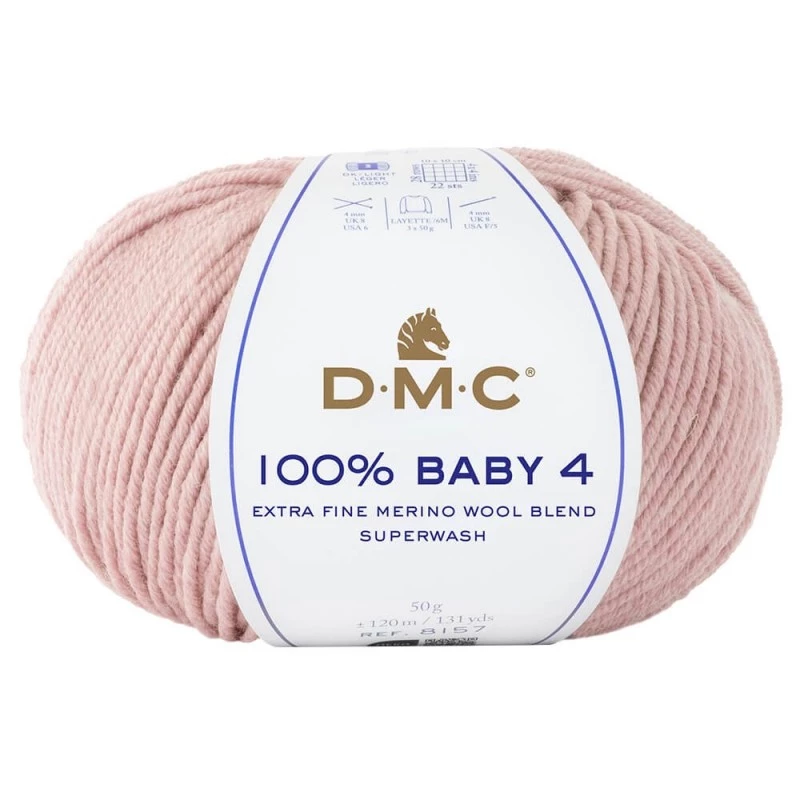 DMC 100% BABY 4 10 PEL 50G              