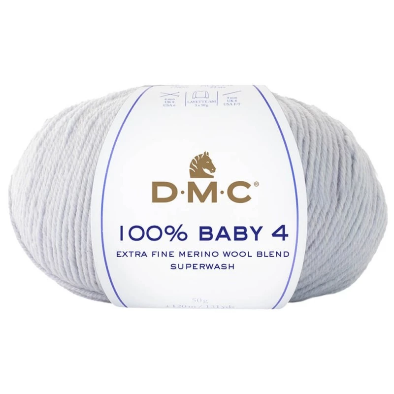 DMC 100% BABY 4 10 PEL 50G              