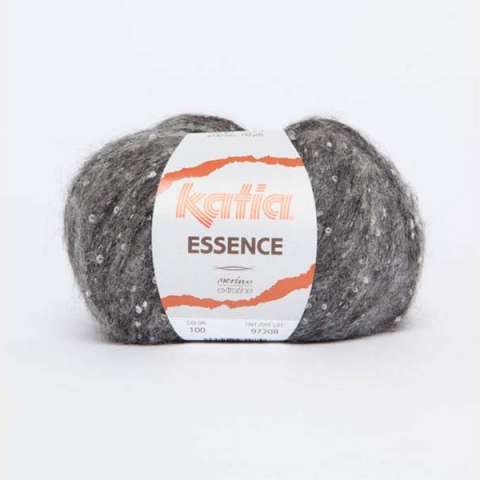 Essence - Siva 42% alpaka, 34% poliamid, 24% vuna