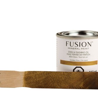 FUSION-STAIN AND FINISHING OIL GOLDEN PINE 237ml