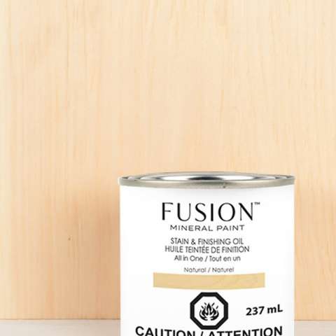 FUSION-STAIN AND FINISHING OIL NATURAL 237ml
