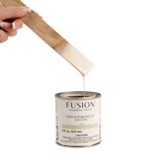 FUSION-STAIN AND FINISHING OIL WHITE 237ml