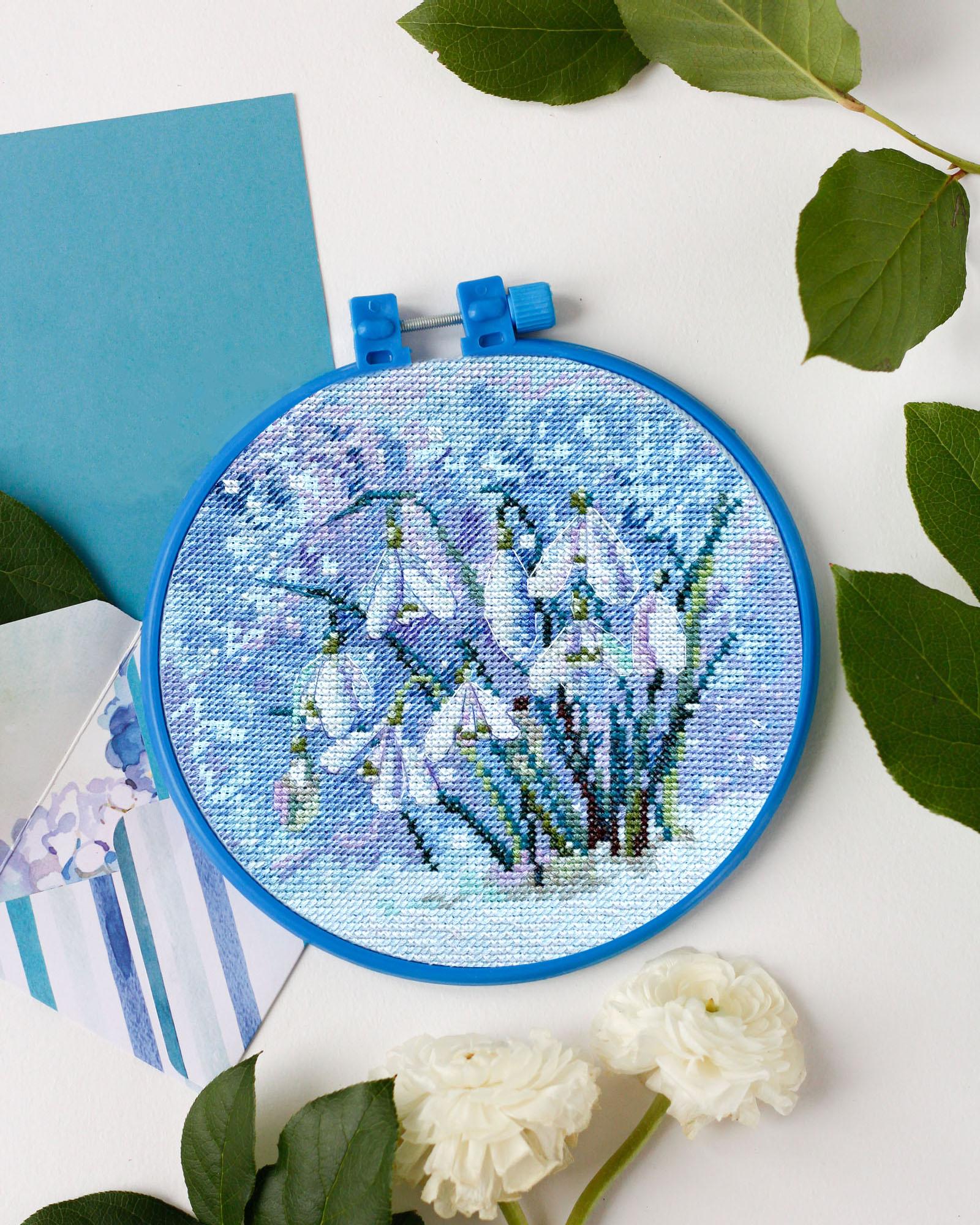 Goblen set sa obručem - Pod snegom