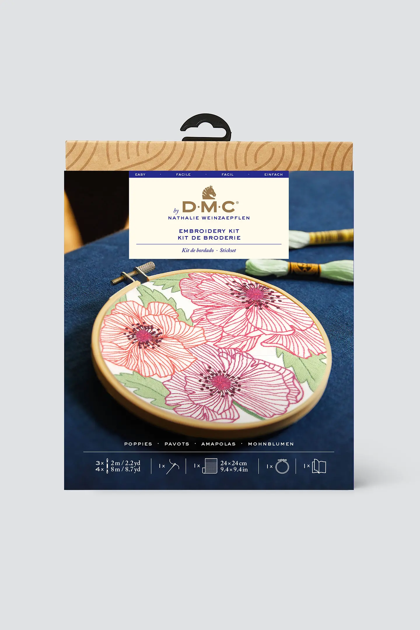 KIT BRODERIE PAVOTS                     