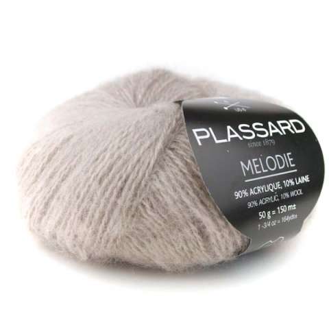 MELODIE-PLASSARD Bež – 90% akril, 10% vuna