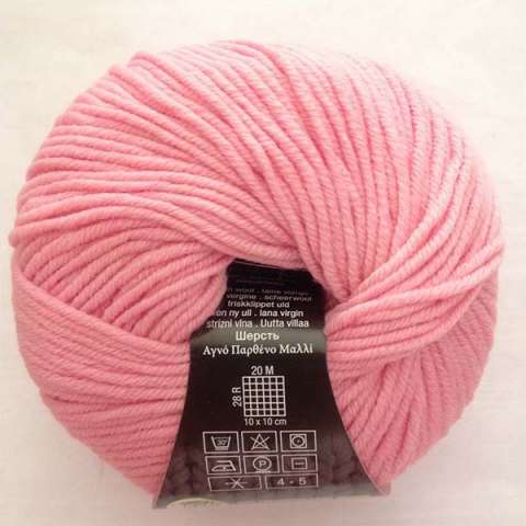 MERINO 105 Pink  - 100% vuna