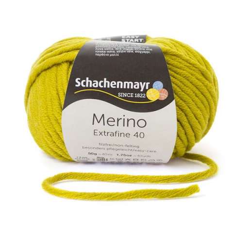 Merino Extrafine 40 – Zelena 100% vuna