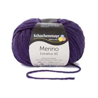 Merino Extrafine 85 – Tamno ljubičasta 100% vuna