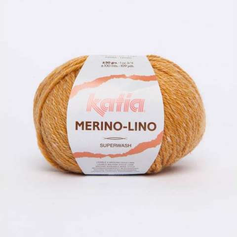 Merino-Lino – Oker 80% vuna, 20% lan	