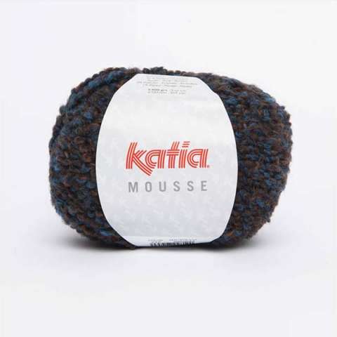 Katia Mousse – Braon 48% vuna, 37% akrilik, 8% polyester, 7% alpaka