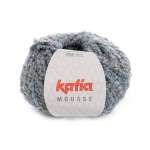 Katia Mousse – Plava 48% vuna, 37% akrilik, 8% polyester, 7% alpaka