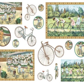 Papir za Decoupage - Bicycles