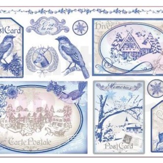 Papir za Decoupage - British post card