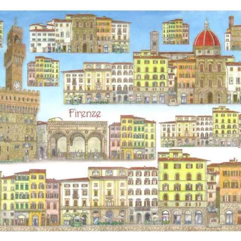 Papir za Decoupage - Firenze