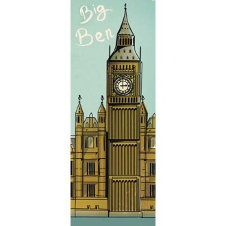 Papir za Decoupage - London Big Ben