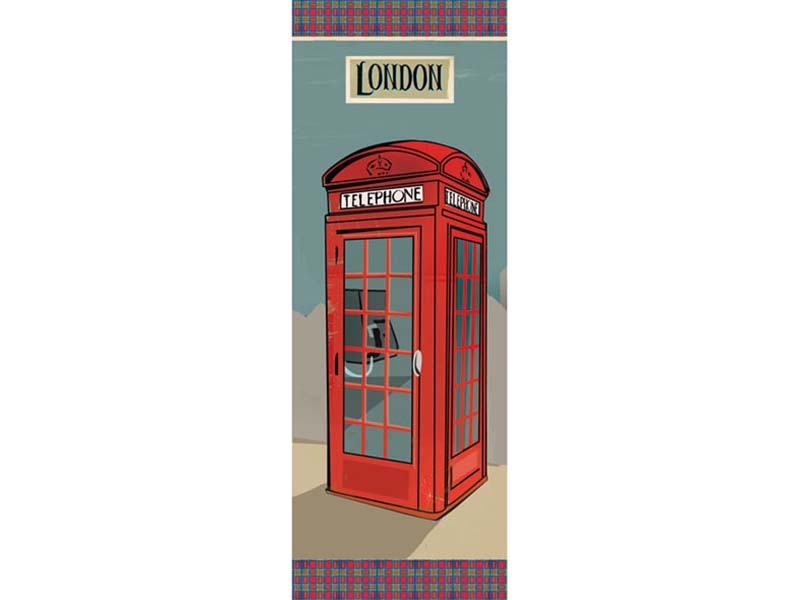 Papir za Decoupage - London phone booth