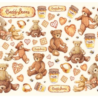 Papir za Decoupage - Teddy Bears