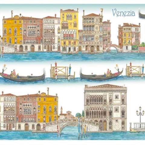Papir za Decoupage - Venice