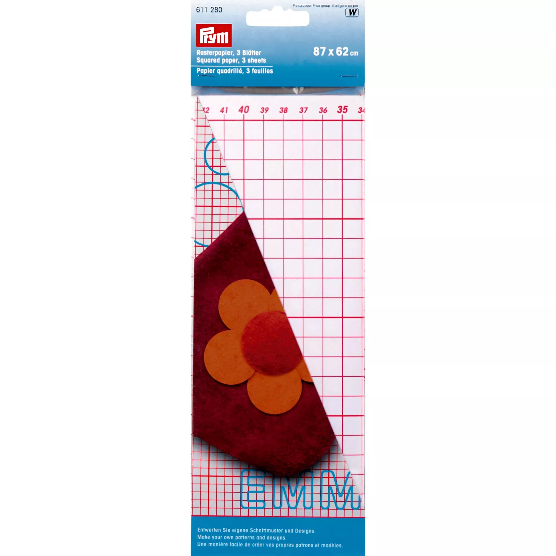 PAPIR ZA KROJENJE 87.5x62.5