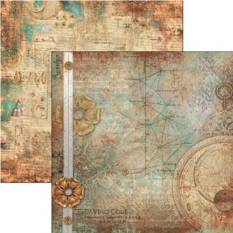 Papiri za  Scrapbooking - Leonardo - I codici