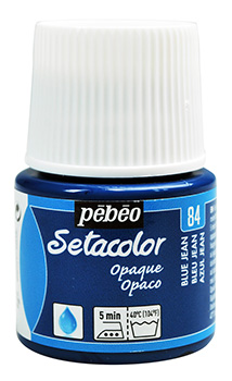 PEBEO SETACOLOR  OPAQUE 45ML BLUE JEAN